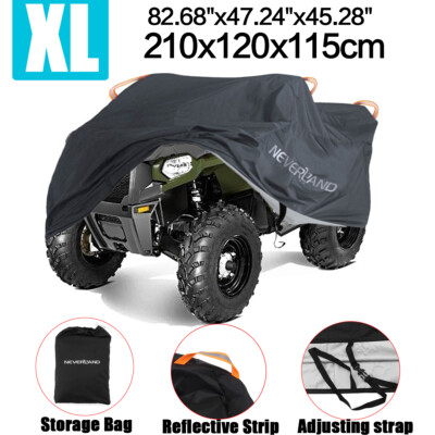 NEVERLAND XL ATV Cover Waterproof UV Resistant Outdoor Protection Universal Fit