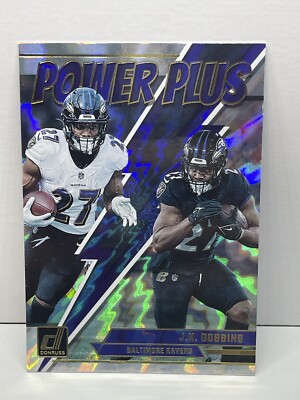 2023 Donruss JK Dobbins Power Plus Baltimore Ravens (b)