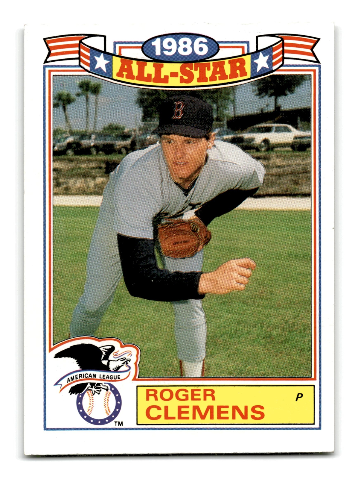 Roger Clemens 1987 Topps Glossy All-Stars #21 Boston Red Sox NM-MINT