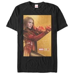 Marvel 10 Years Anniversary Scarlet Witch Mens Graphic T Shirt | eBay