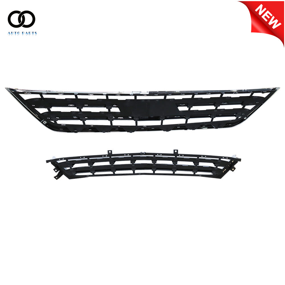 Buy Car Front Bumper Upper Lower Grill Grille Replacement for Chevrolet