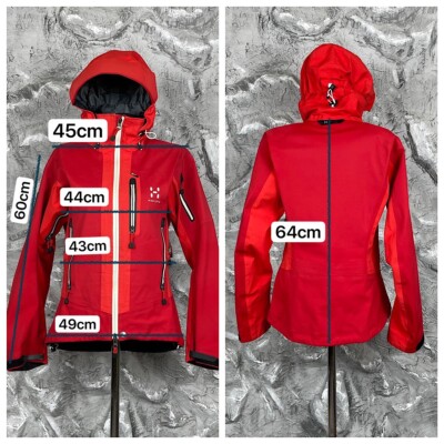 Haglofs Gore-Tex Recco Woman's Outdoor Jacket Gorpcore Size XS-S