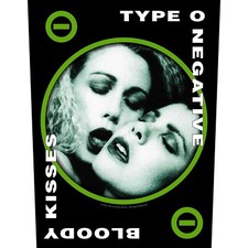 type o negative official XLG back patch -bloody kisses