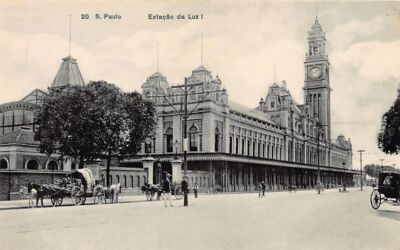 Brasil - SAO PAULO - Estaçao da Luz I - Ed. Typ. Brasil, Rothschild & Co. 20