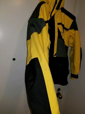 The North Face Steep Tech Ski Parka Transformer BumbleBee Jacket