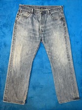 VINTAGE Levis 501 XX Jeans, Straight Leg Denim Button Fly, Mens 36x29 SHIPS FAST