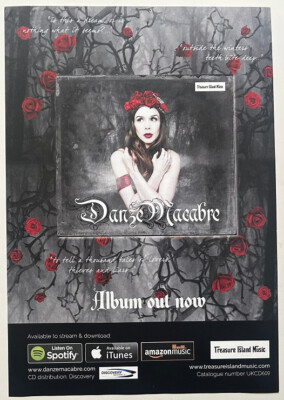 DANZE MACABRE - 2018 Full page UK magazine ad