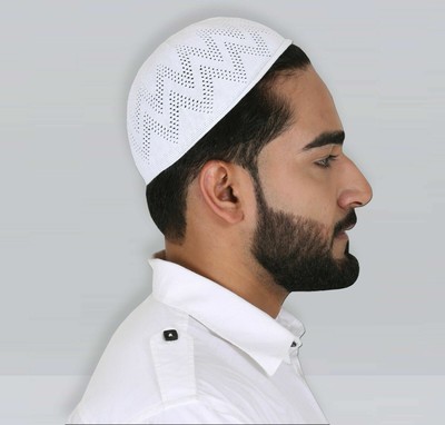 Men Muslim Namaz Hat Islam Cap Kufi 