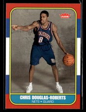 Chris Douglas-Roberts 2008-09 Fleer #86R-191 1986-87 Rookies New Jersey Nets