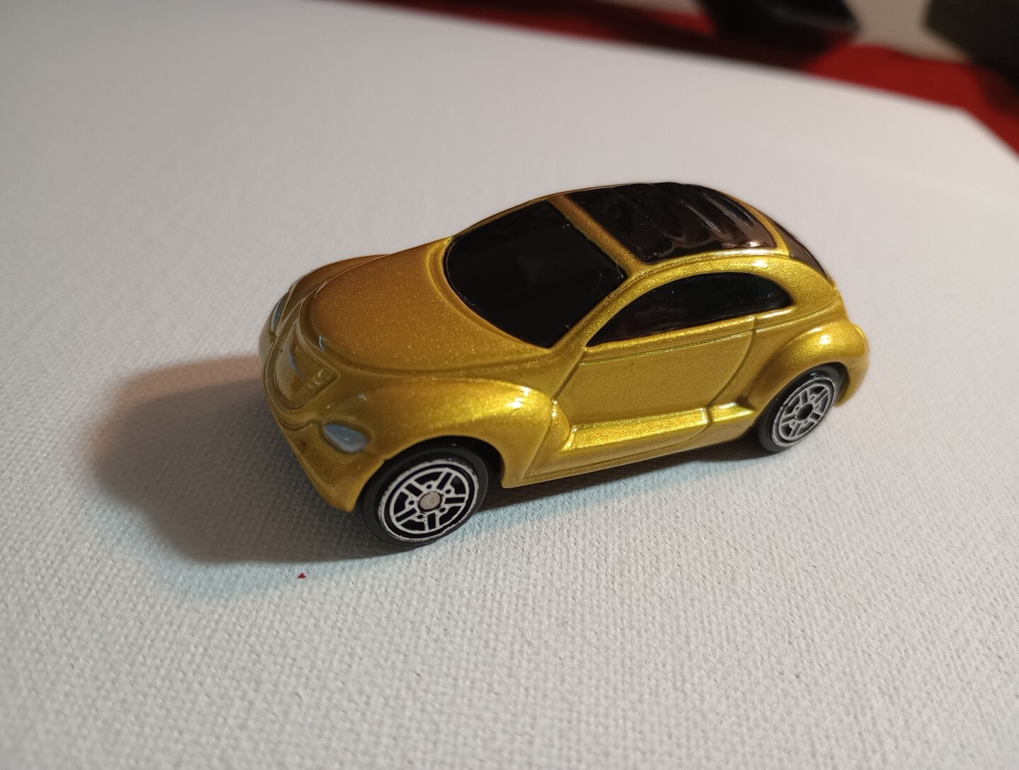 Plymouth Pronto Cruiser Maisto Gold Metal Flake Loose Never Played With Cond.