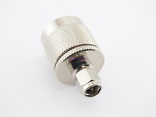 Coax Adapter SMA Male to N Male RF Connector - USA Ham Seller