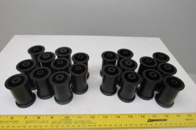 #ad #ad 1 3 8quot; OD x 2quot; Flat Face Flanged Pressure Roller 1 4quot; Bore Lot Of 20 $13.65