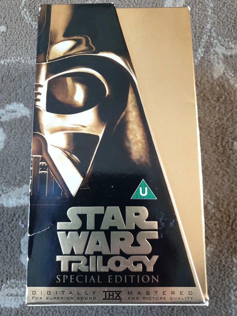 STAR WARS TRILOGY NEW HOPE / EMPIRE / JEDI SPECIAL EDITION VIDEO