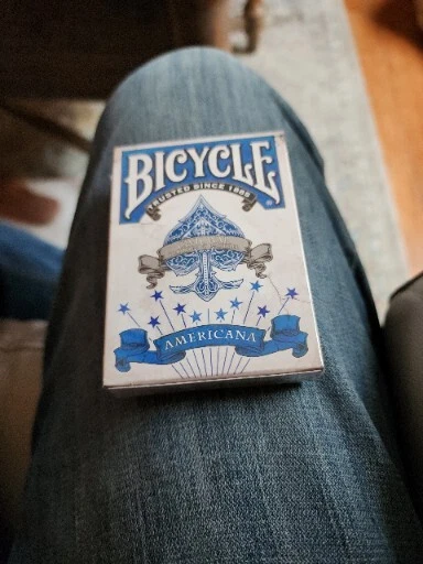 Bicycle Americana blue Playing Cards Sealed