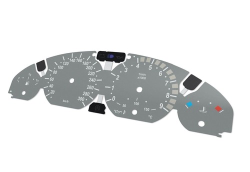 For BMW M3 E46 - Speedometer Dials from MPH to Km/h Cluster Gauges - Picture 6 of 8