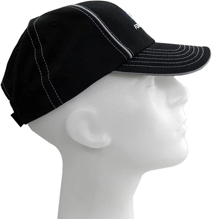 Gorra de béisbol Ford Performance Logo Car Racing Hat negra con licencia oficial Foto 3 de 3