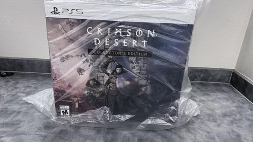 New Crimson Desert: Amazon Collector's Edition PlayStation 5 IN HAND