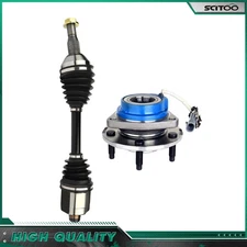 New Front Right side Wheel Hub Bearing & CV Axle Shaft For Pontiac Grand Prix