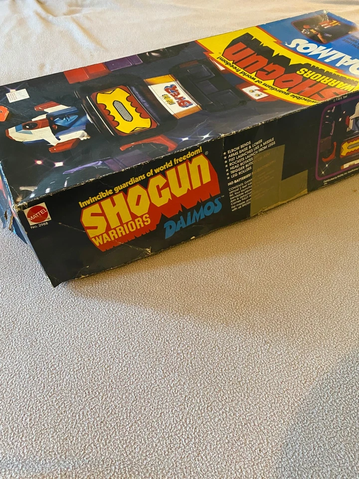 24" Shogun Warriors Daimos años 70, completo, excelente estado con caja Foto 4 de 4