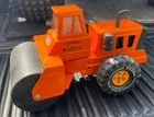VINTAGE Mighty Tonka Roller Orange XMB-976 Pressed Steel No. 3910 Steam Roller