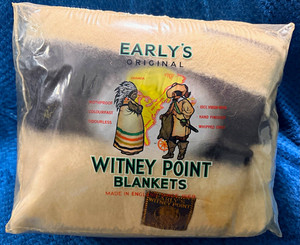 未使用】EARLY'S WITNEY POINT ウィットニー ブランケット Vintage