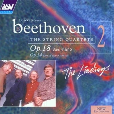 Beethoven: String Quartets, Op.18 Nos 4 & 5, , Used; Very Good CD