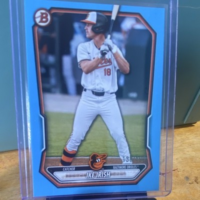 Bowman 2025 Draft Blue Parallel Ike Irish Baltimore Orioles #BD-16 /499