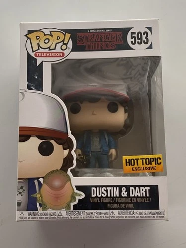 Funko Pop! Vinyl: Stranger Things Dustin Henderson (w/ Baby Dart) #593
