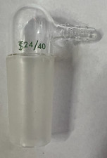 Chemglass CG-1014-01 Inlet Adapter 24/40 Inner Joint 90 Degrees