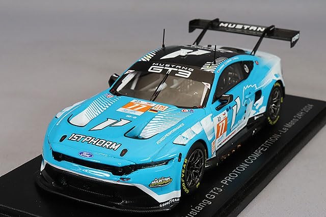 スパーク 1/43 Ford Mustang GT3 Le Mans 2024 Spark 1:43 Ford Mustang GT3 #88 3rd LMGT3 24h LeMans 2024