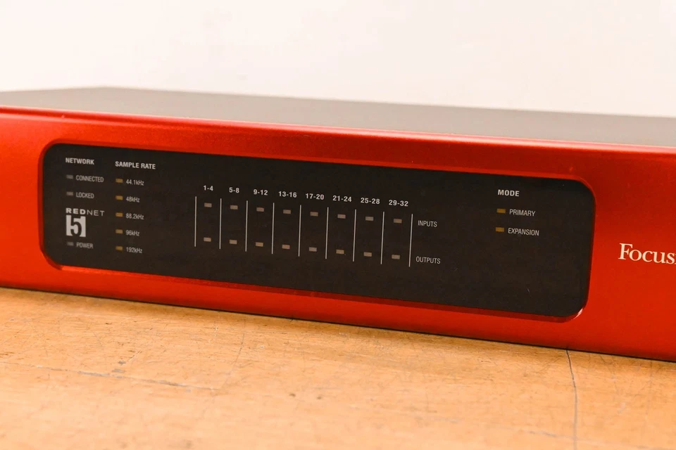 Focusrite RedNet 5 Pro Tools HD to Dante Network Bridge CG01T3S - Image 3 of 4