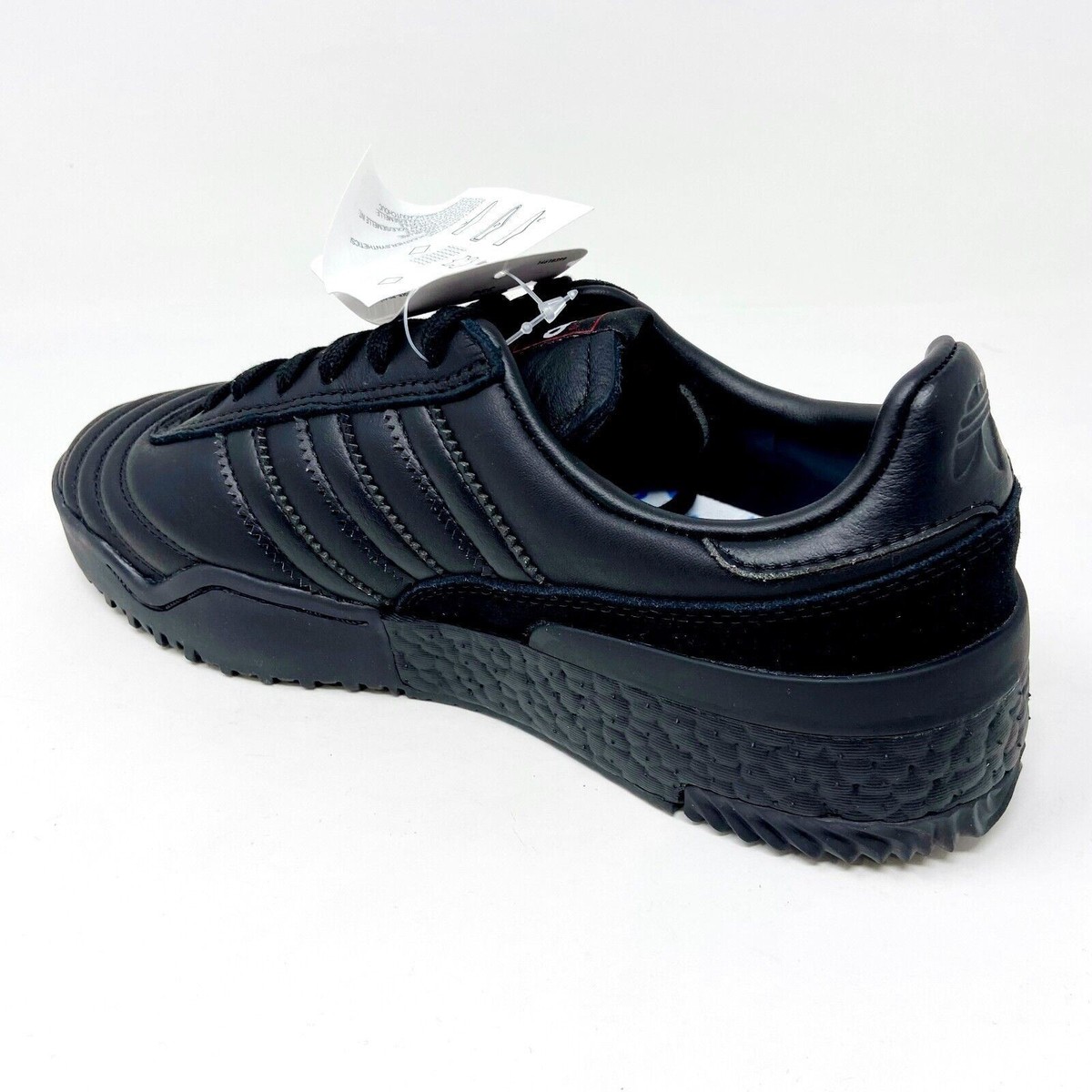 靴 Alexanderwang Adidas x Alexander Wang AW BBALL Soccer Triple Black Mens