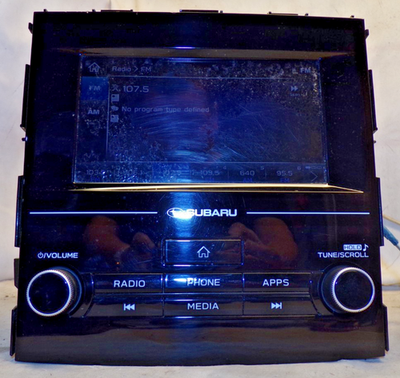 2018 Subaru XV Crosstrek Display & Radio 86201FL600 OEM for sale