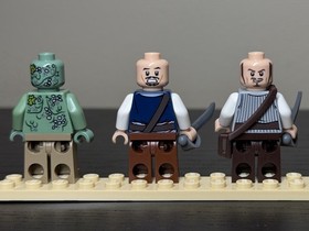LEGO Pirates of the Caribbean Minifigure Lot Jack, Will, Hadras 4183 The Mill