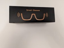 Smart Glasses Bluetooth Audio Smart Glasses w/ Case & Charging Cable
