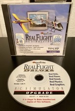 RealFlight DELUXE R/C Simulator 1999 CD ROM, by Great Planes, for Windows 95/98