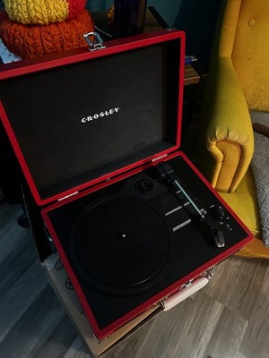 Crosley Cruiser Plattenspieler Portable Turntable (CR8005A-RE)
