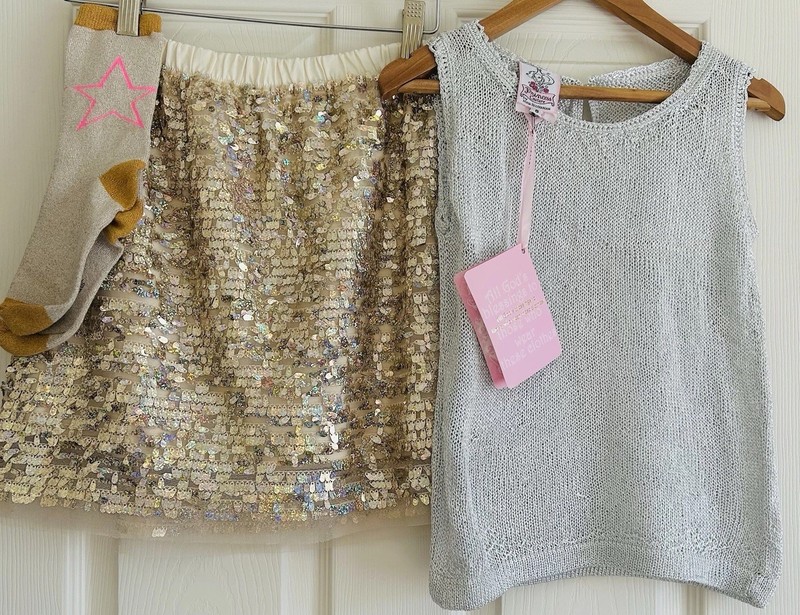Crewcuts Skirt Socks NWT Princess Couture Nina Hovnanlan Shirt Girls 8 9 10 $105
