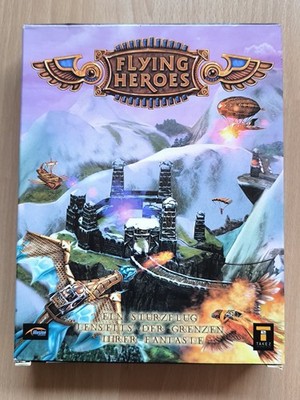 Flying Heroes -  Big Box Spiel für Retro Sammler unbenutzt.