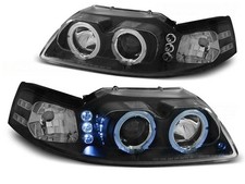 Tuning headlight kit with halogen angel eyes suitable for Ford MUSTANG 1998-2...