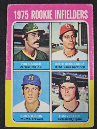 1975 Topps Mini Rookie Infielders #623 - Keith Hernandez RC