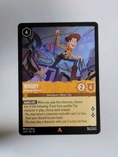 Disney Lorcana TCG - Attack of the Vine: Woody 001/207 - Rare - Near Mint