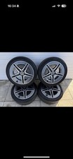 MERCEDES C CLASS AMG W206 W205 18" ALLOY WHEELS + TYRES STAGGERED 7.5j 8.5j