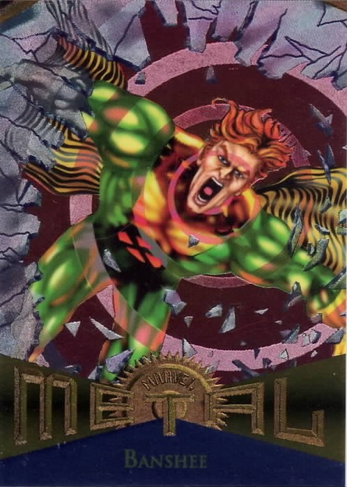 METAL MARVEL 1995 FLEER - M/NM