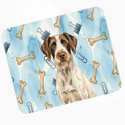 Caroline's Treasures Liver and White German Wirehaired Pointer Mouse Pad