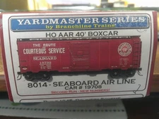 BRANCHLINE TRAINS YARDMASTER SERIES HO KIT-AAR' BOXCAR-SEABOARD AIR LINE-19708