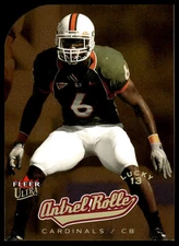 2005 Ultra #213 Antrel Rolle Gold Medallion