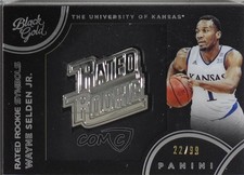 2016 Black Gold Collegiate Rated Rookie Symbols White 22/99 Wayne Selden Jr 4p5