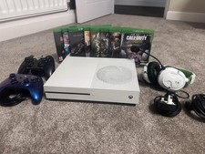 Xbox One S Console 500GB White Unboxed Bundle