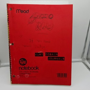 Journal Kurt Cobain | eBay